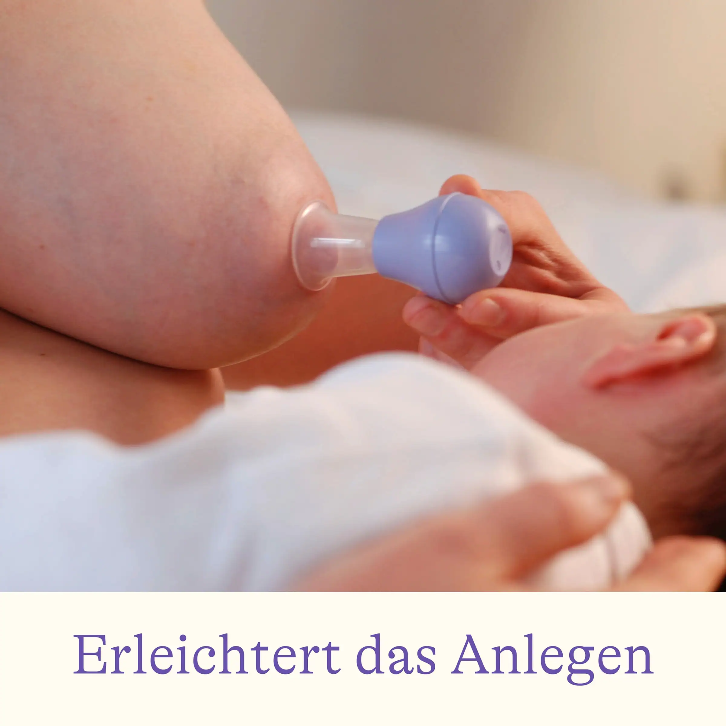 Lansinoh Brustwarzenformer Latch Assist® lila