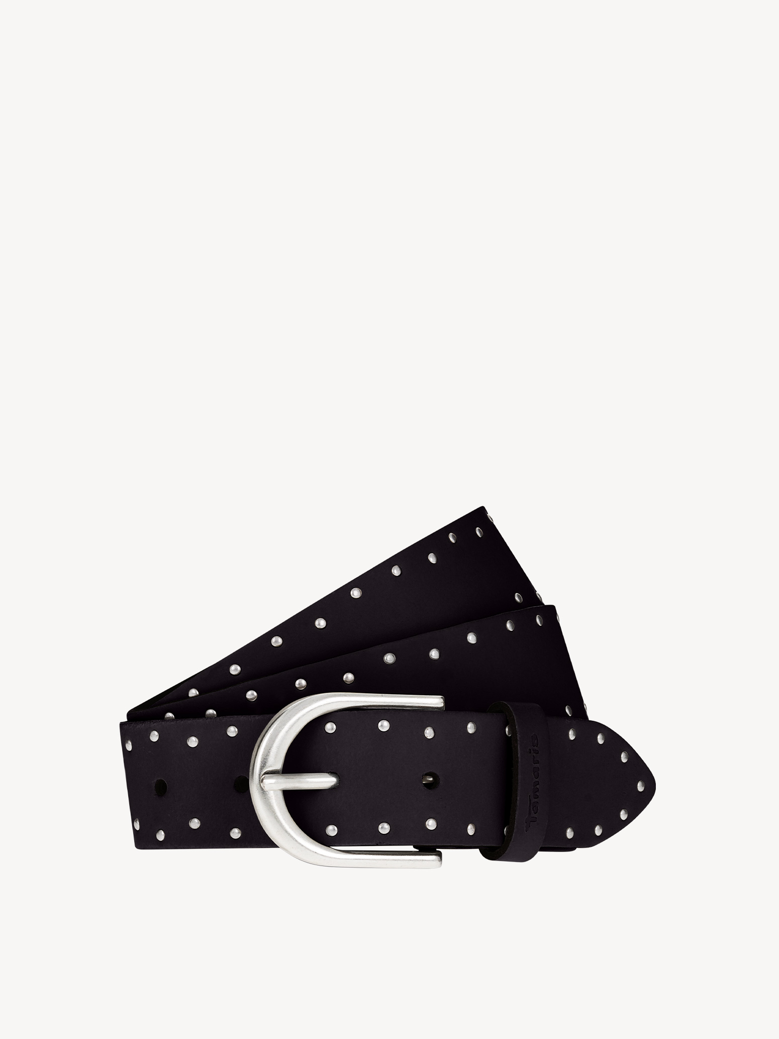 Leren Riem - zwart