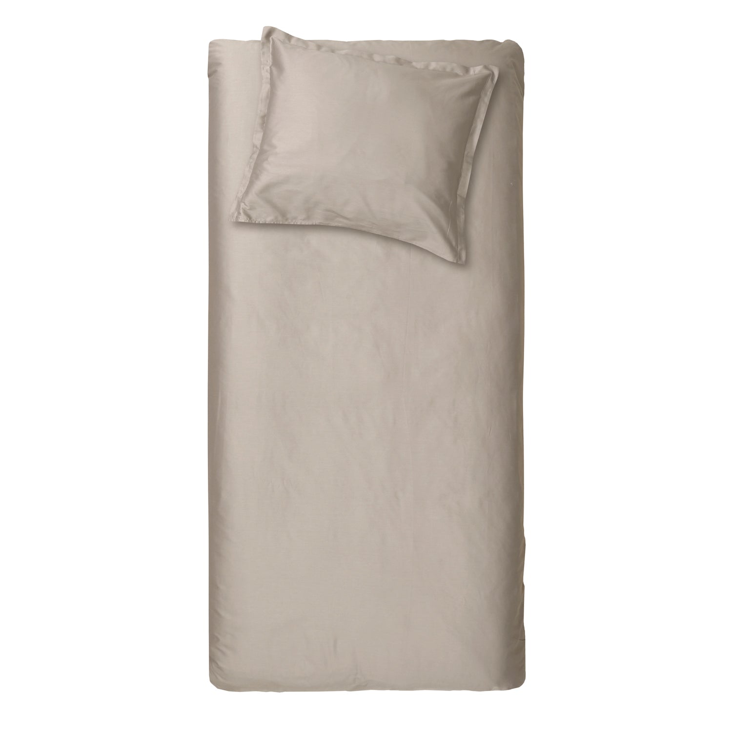 Cinderella dekbedovertrek Satijn - 200x200|220 cm - Taupe