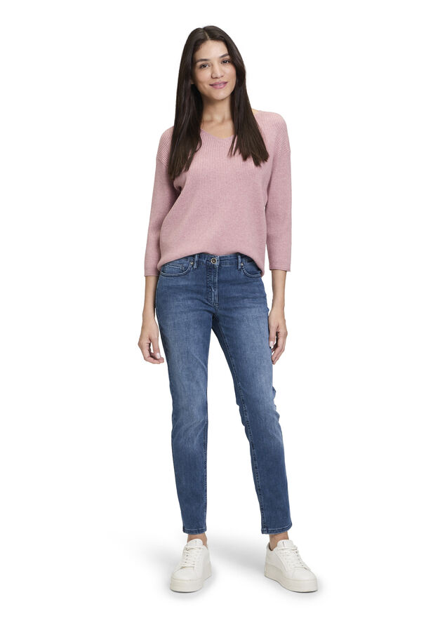 Betty Barclay Strickpullover Ku Pale mauve melange