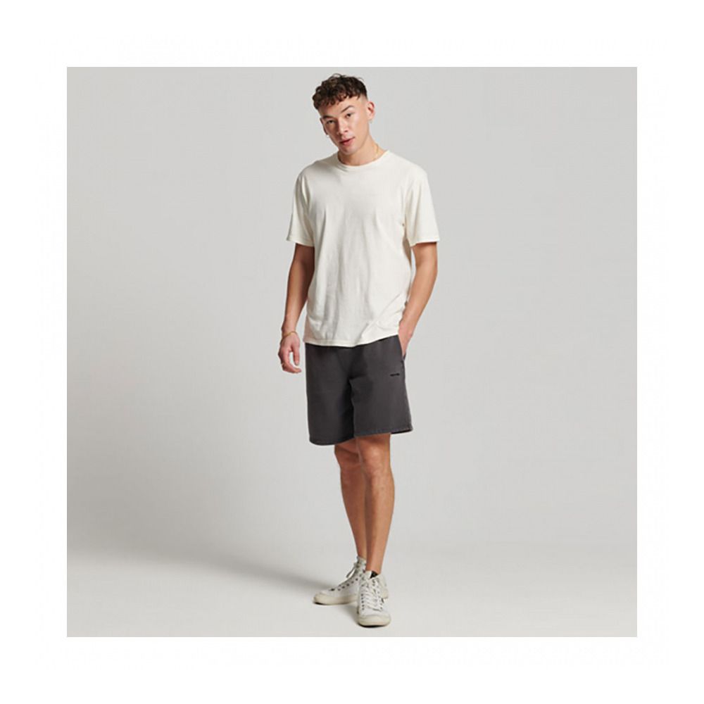Superdry VINTAGE MARK - Short Homme washed black