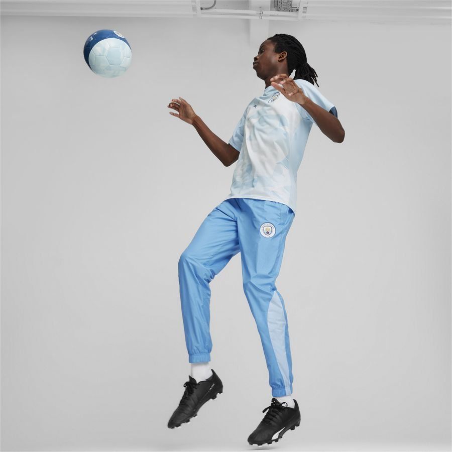 Manchester City T-shirt d'Entraînement Avant-Match - Silber/Bleu