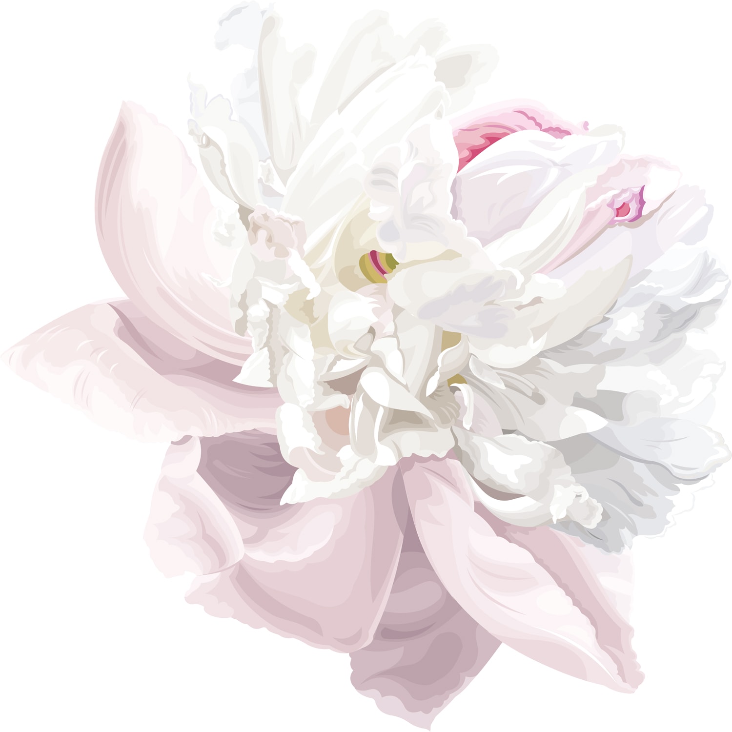 queence Wandtattoo »Matilda« Wandbild, Sticker, Blume, Blüte, selbstklebend
