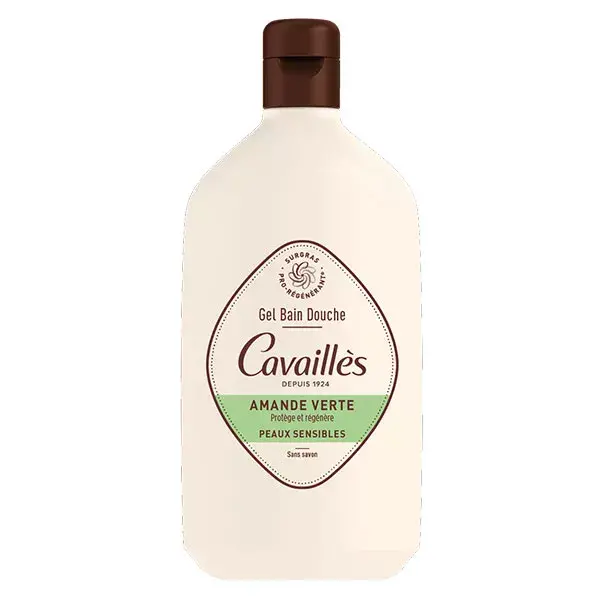 Gel de Banho Extra-Rico Rogé Cavaillès com Amêndoa Verde 400ml