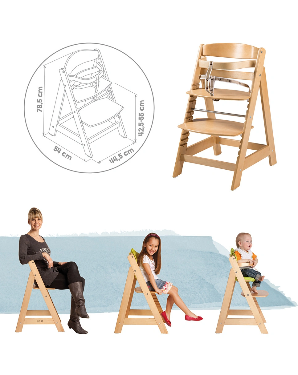 Treppenhochstuhl SIT UP CLICK (Farbe: taupe)
