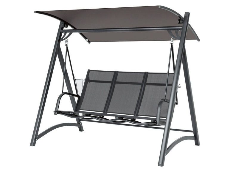 Aluminium schommelbank