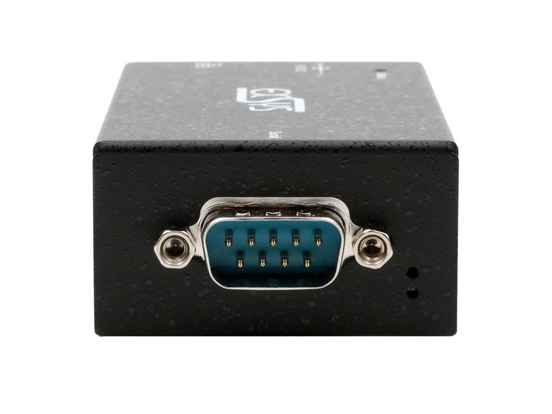 Exsys Serieller Geräteserver EX-6111-2PoE 1-Port-RS-232 Ethernet PoE zu 1x RS-232 port, inkl. 5V/4A Netzteil