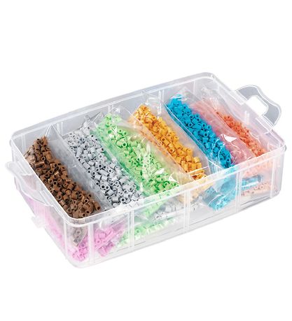 Hama Midi Perlenbox - 22x15x19 - 12.000 st. + 3 Perlen Steckplat