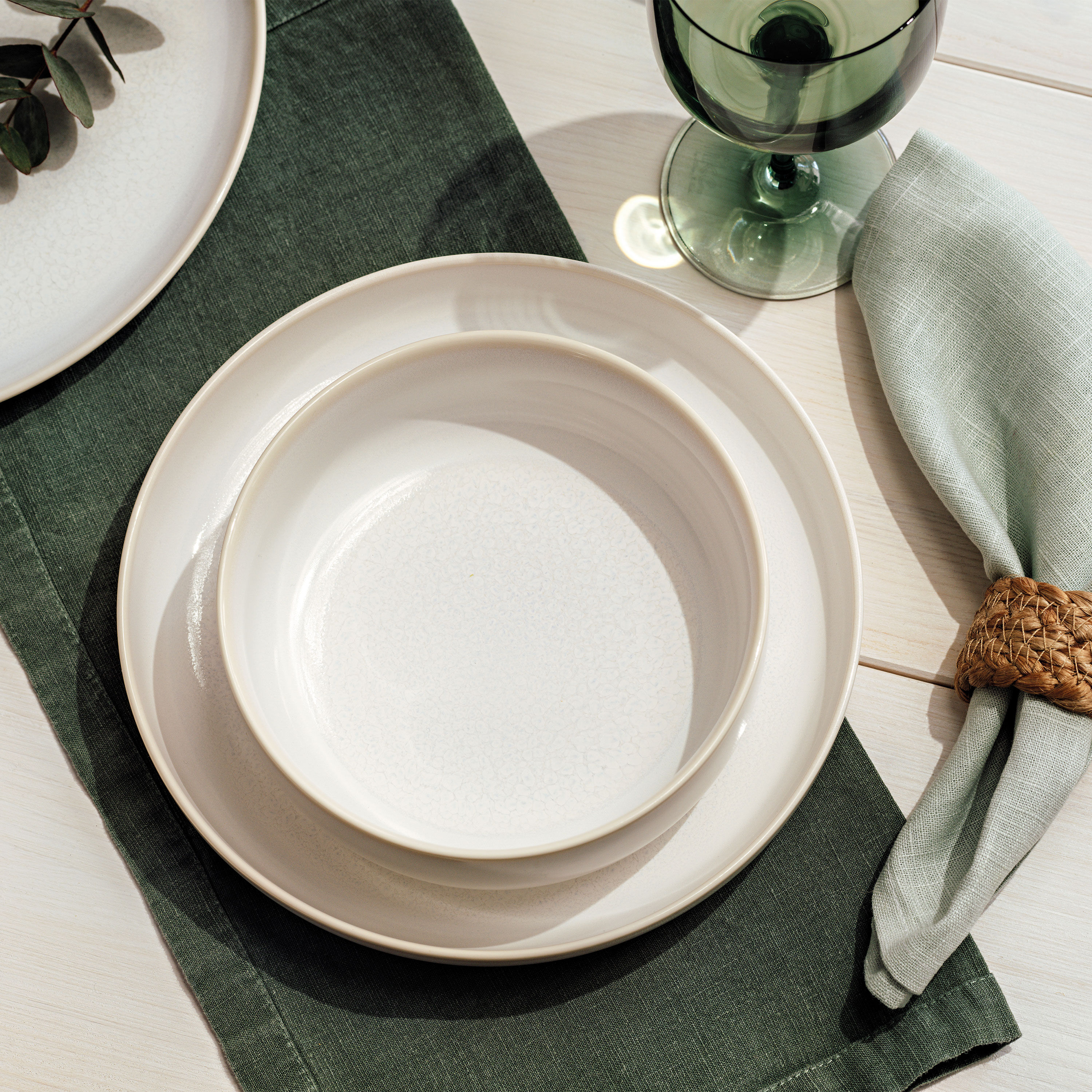Crafted Soup bowl White, 8.7'', Premium Porcelain