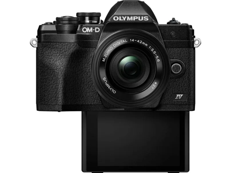 Olympus OM-D E-M10 Mark IV   ED 14-42mm EZ PANCAKE (sort)