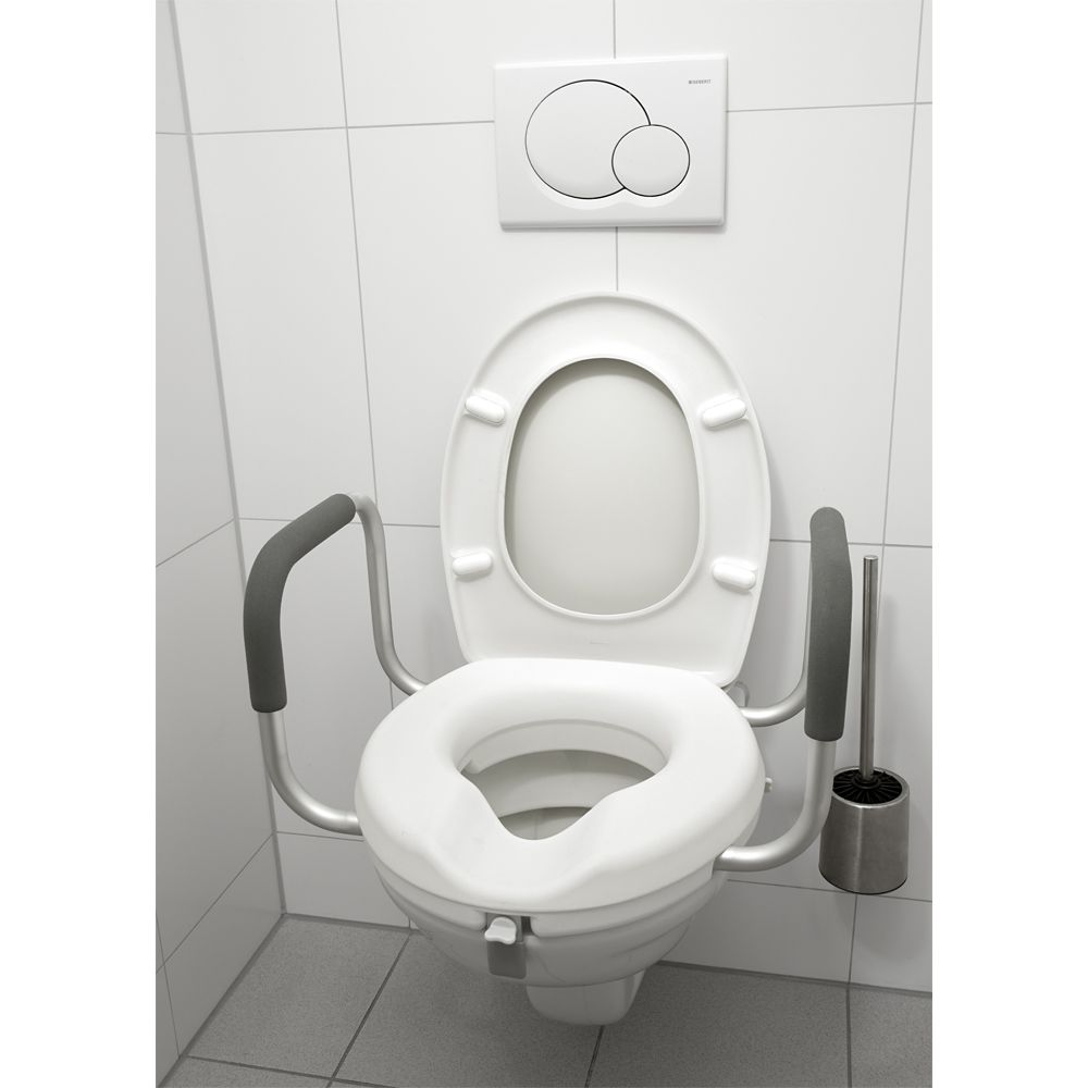 Toiletten wc sitzerhöhung mit armlehnen