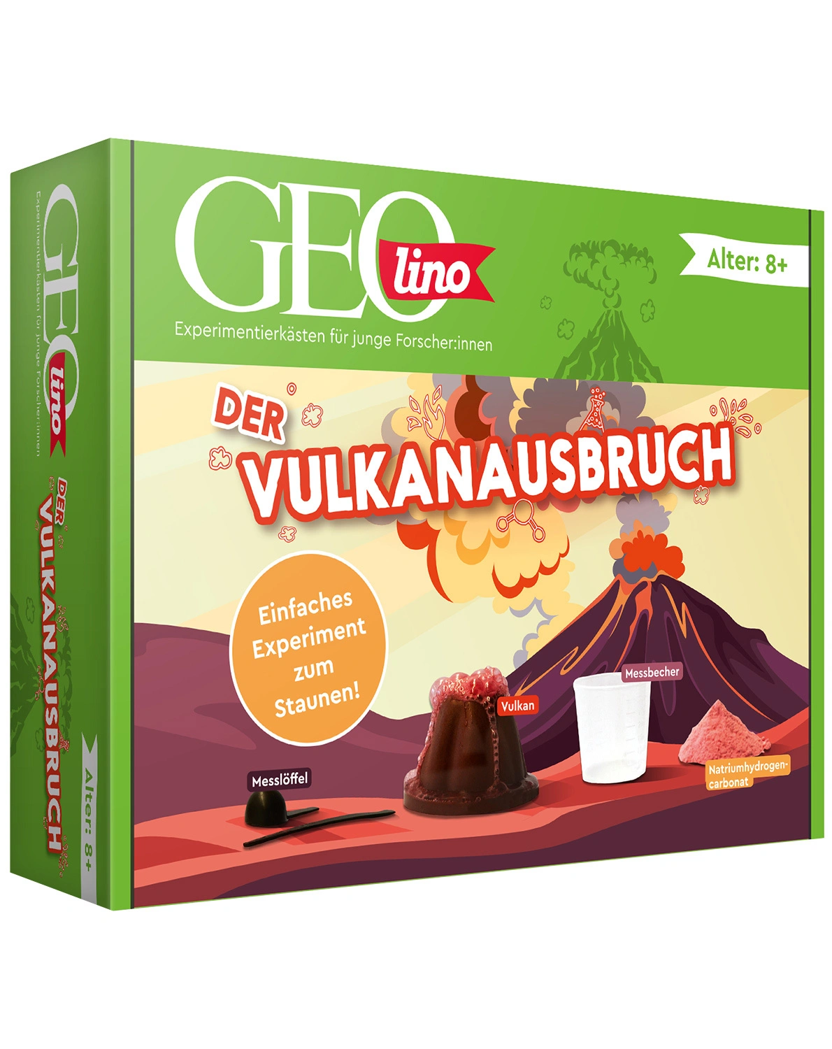 Experimentierkasten GEOLINO - DER VULKANAUSBRUCH