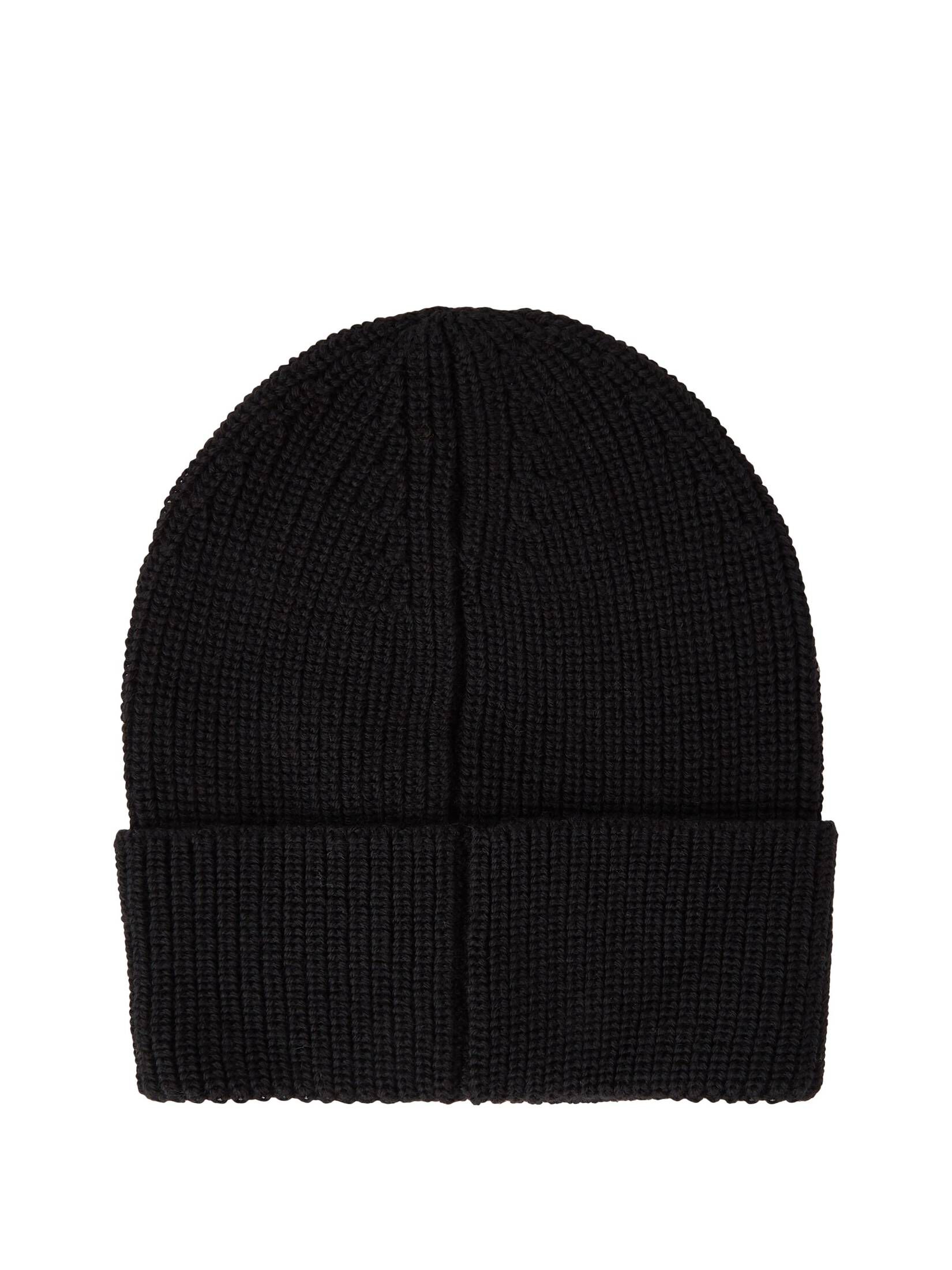 CALVIN KLEIN| Herren Mütze LOGO PATCH BEANIE