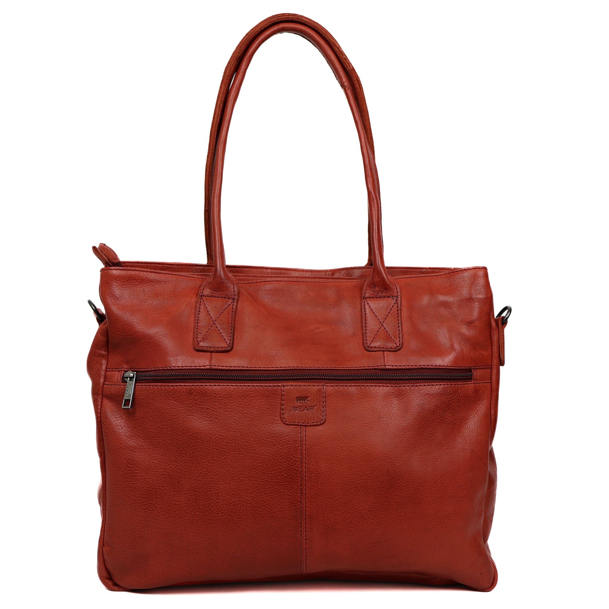 Hand-/schoudertas met laptopvak 'Maeve' rood Rood