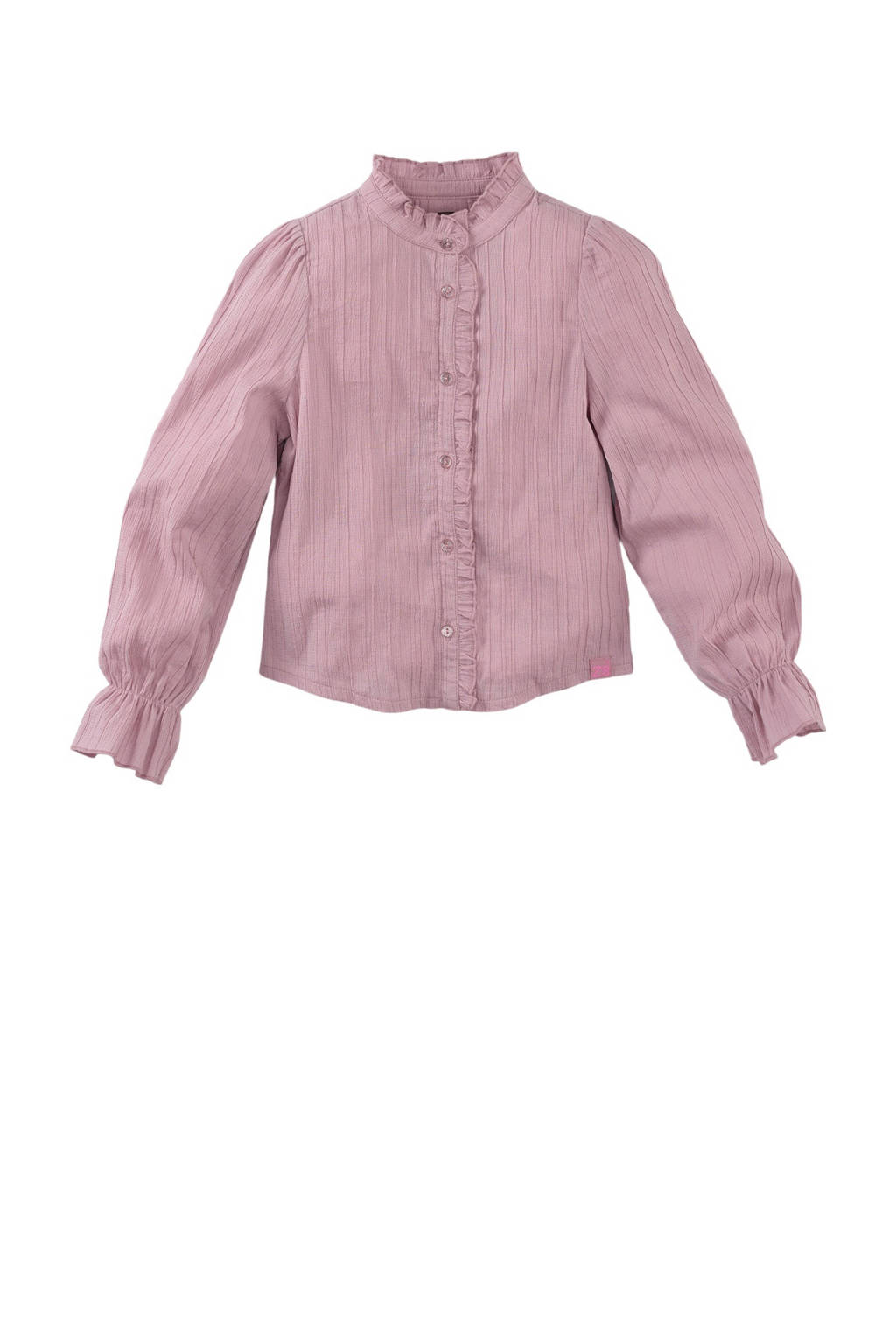 Z8 blouse Maisie met ruches roze