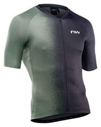 Maillot Manches Courtes Northwave Blade Vert/Noir
