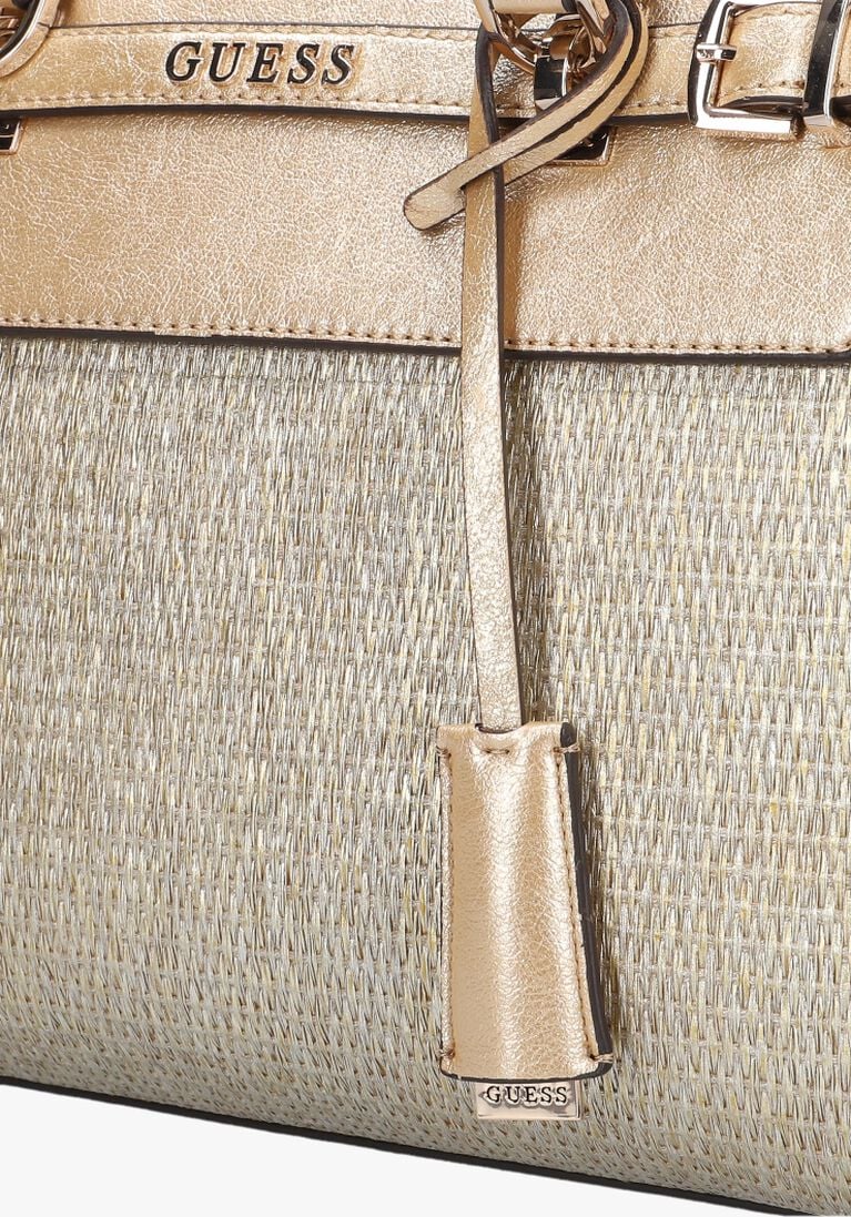 GUESS gouden guess handtas sestri luxury satchel