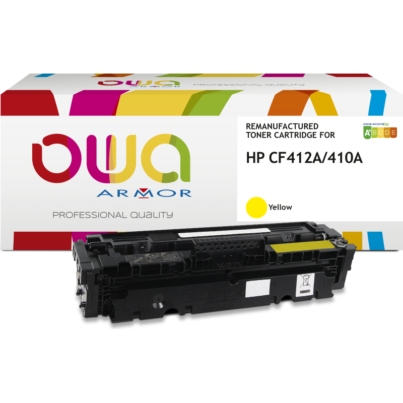 Toner remanufacturé OWA - standard - pour HP CF411A