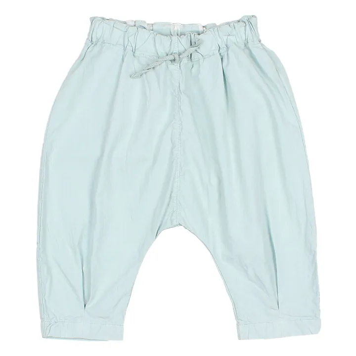 Búho Sarouel Popeline | Bleu Vert