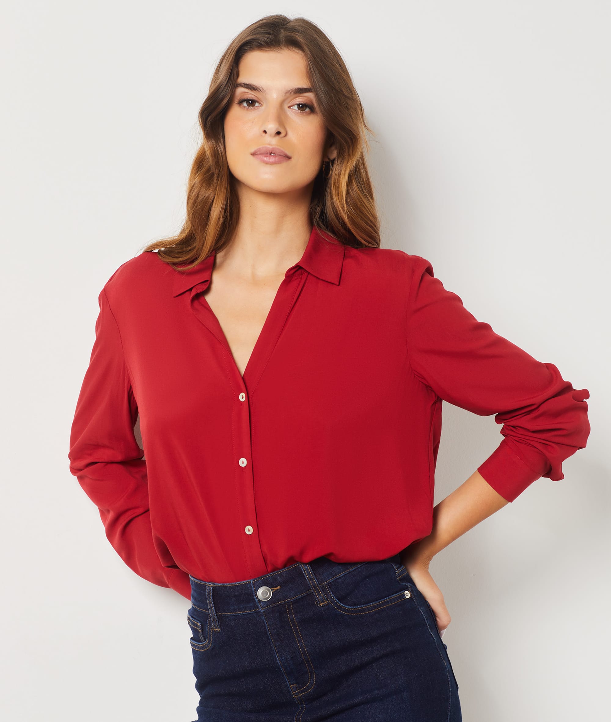 Chemise manches longues
