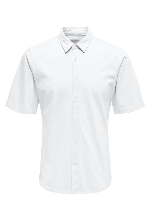 Only & Sons witte heren overhemd