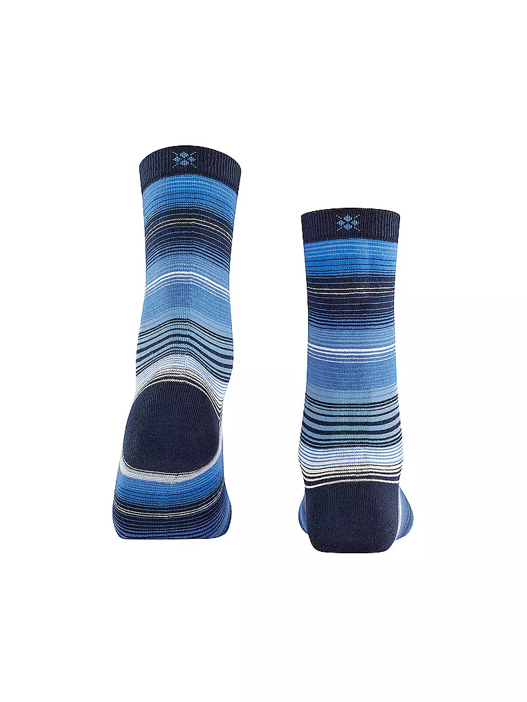 BURLINGTON Damen Socken STRIPE 36-41 marine blau