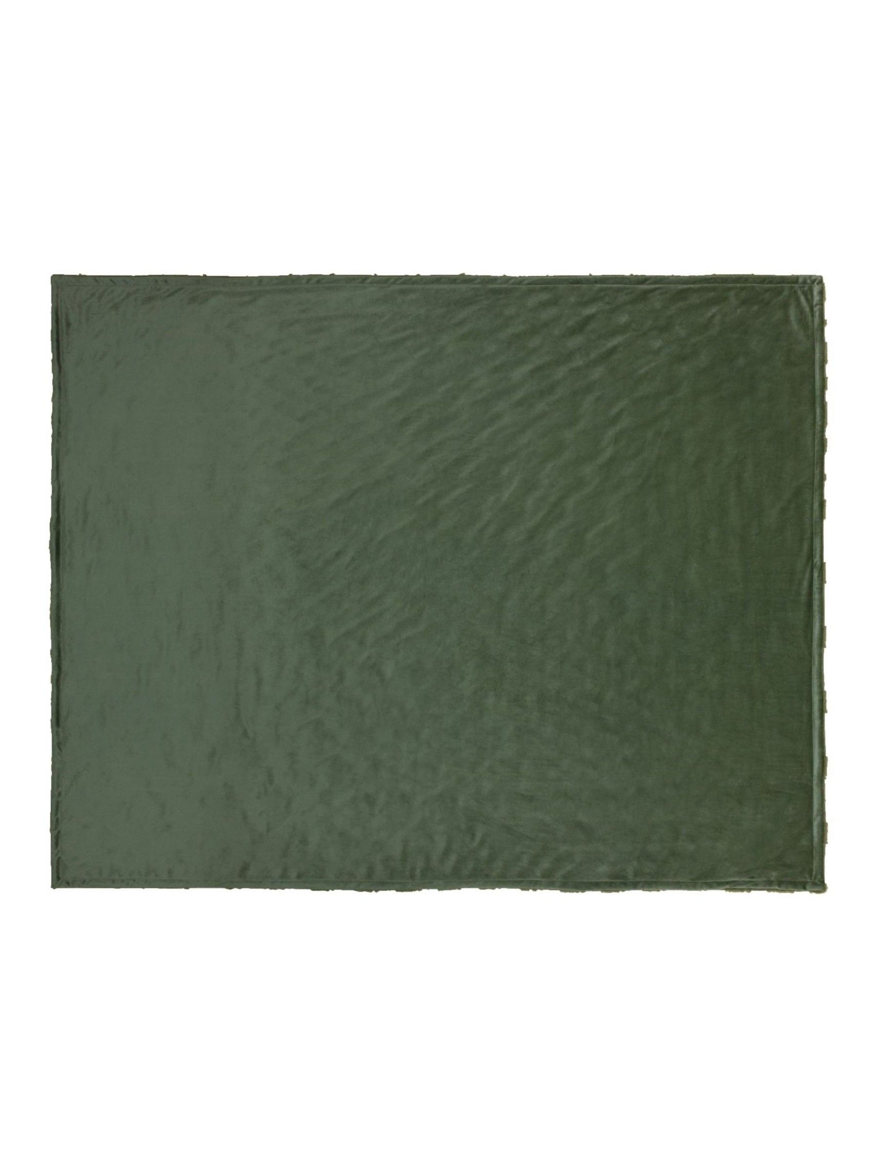 Furn Christmas Pines Faux Fur Throw