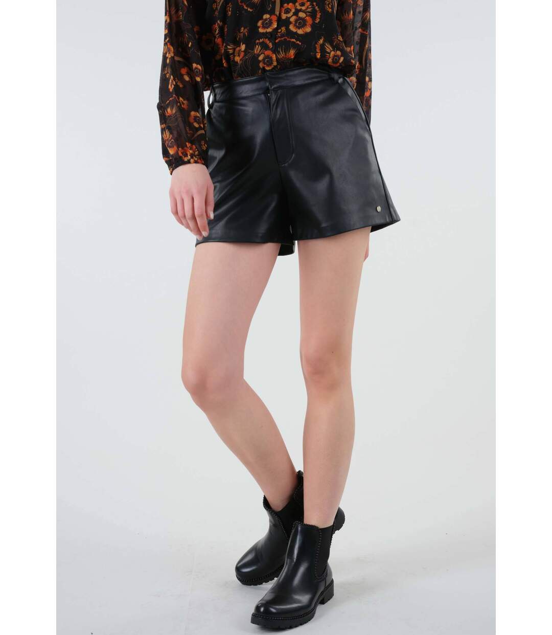 Short en simili-cuir EMELIE