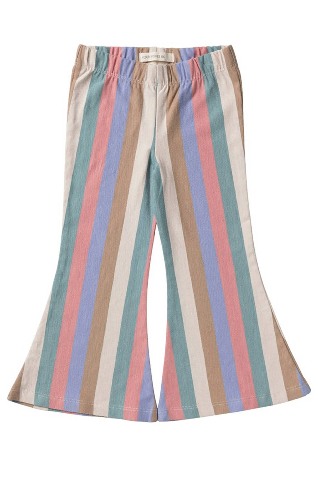 Your Wishes flared broek groen