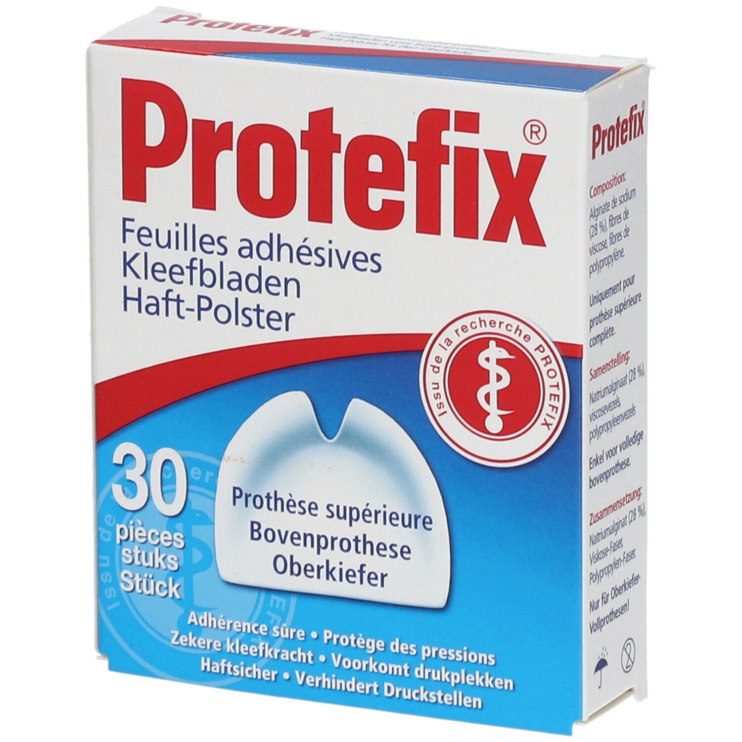 Protefix® Haft-Polster für Oberkieferzahnprothesen