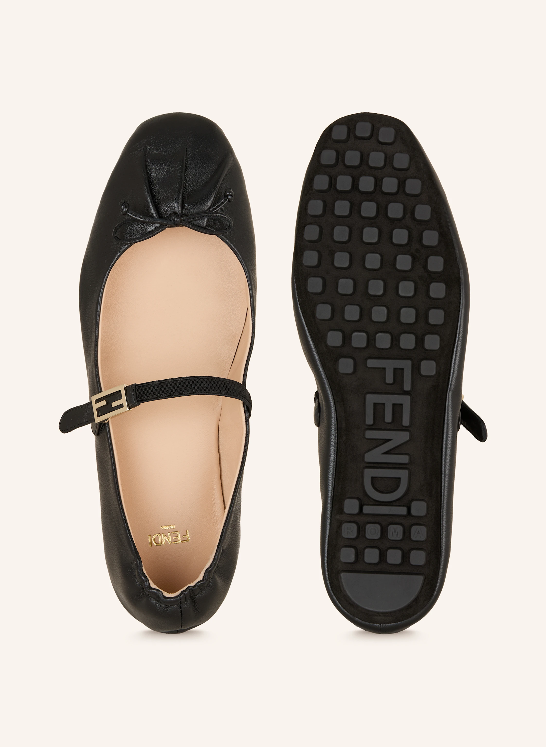 FENDI Mary-Jane-Ballerinas