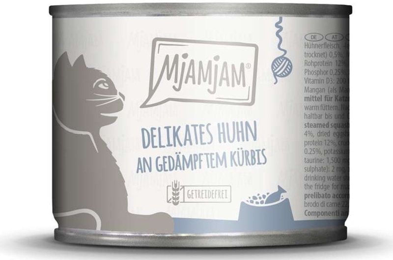 MjAMjAM - Kattenvoer - Natvoer - Graan- en Suikervrij - 6 x 200 g