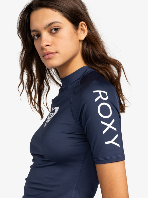 Whole Hearted Lycra manches courtes Bleu Femme
