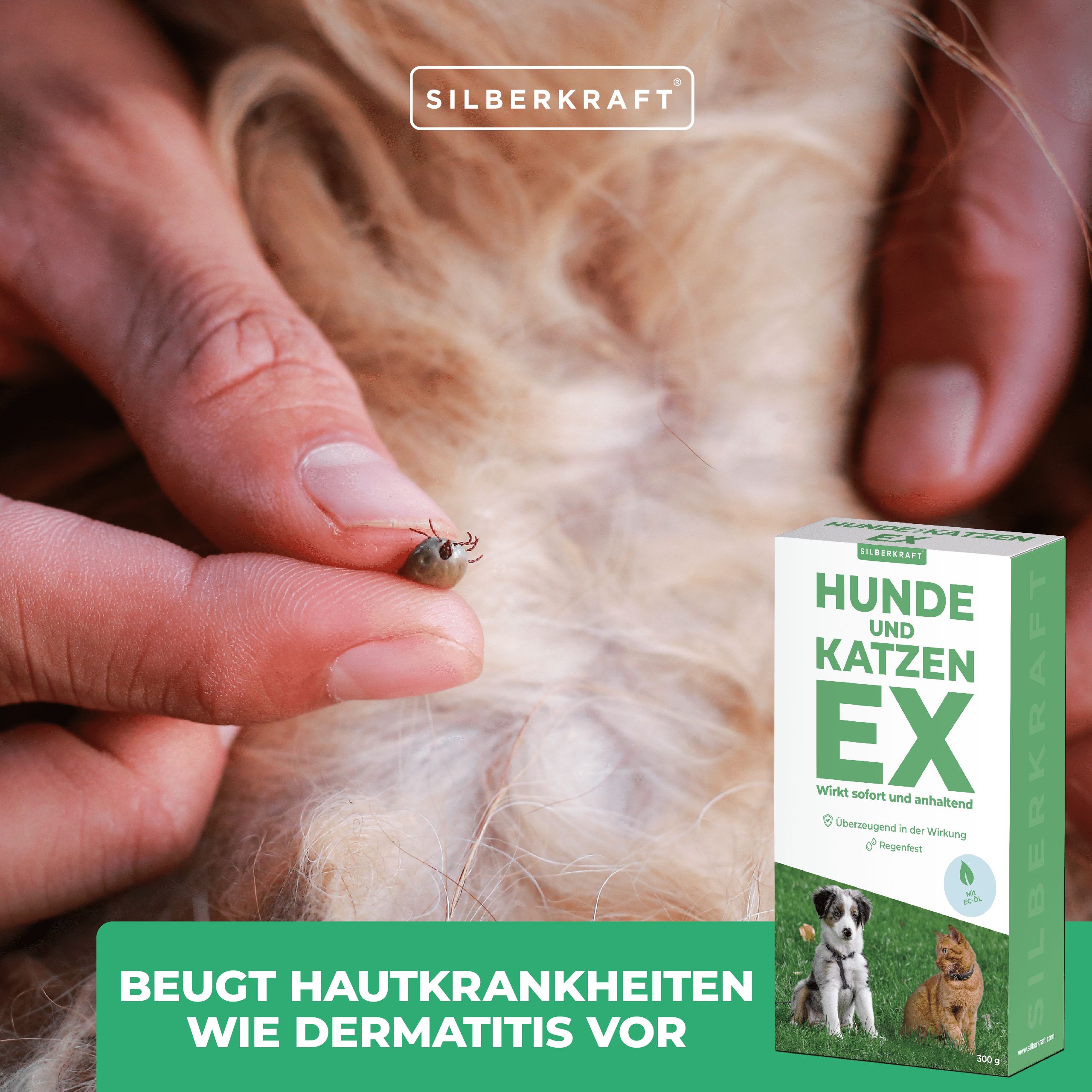 SILBERKRAFT Hunde & Katzen Stopp Ex