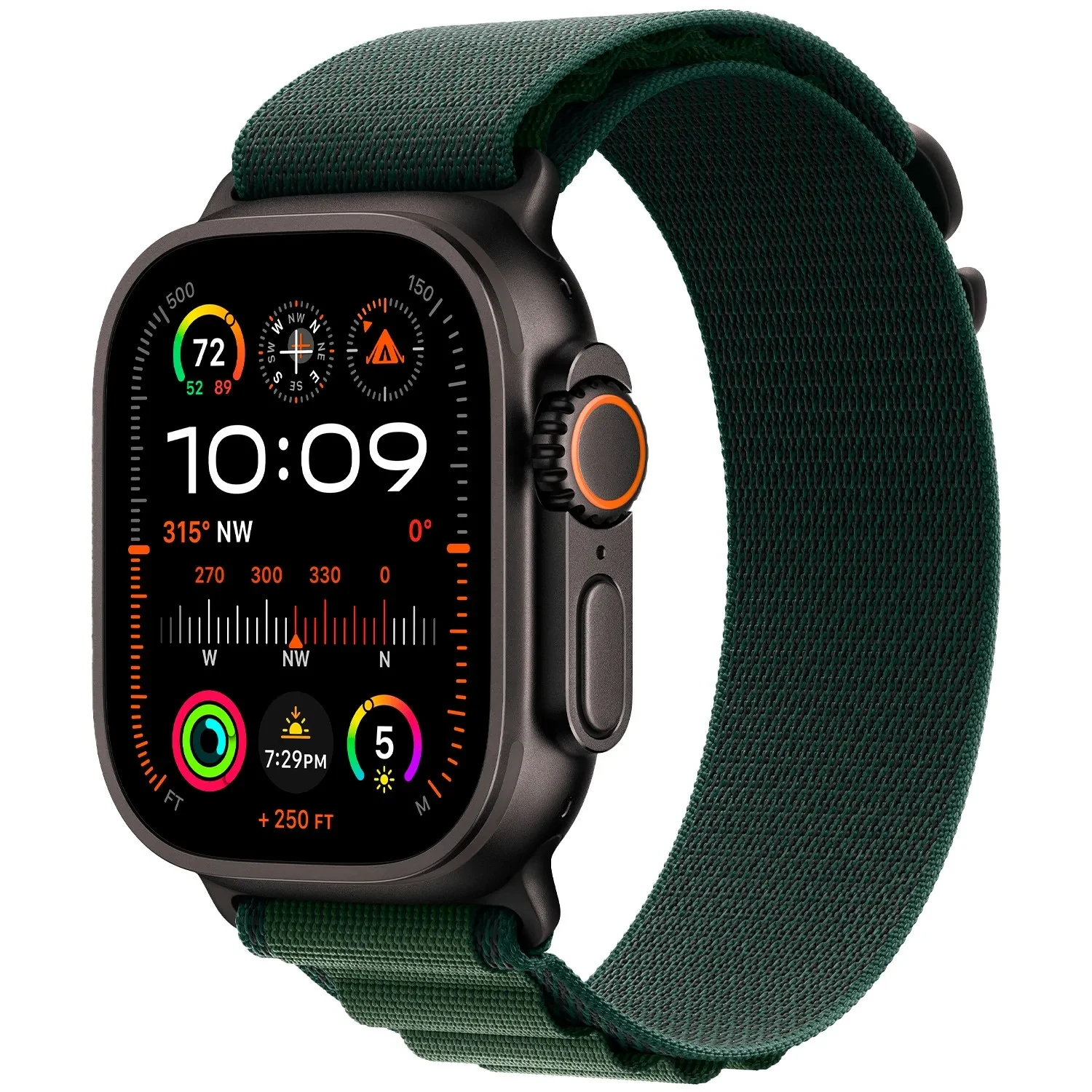 Apple Watch Ultra 2 GPS + Cellular 49mm Black Titanium Alpine Loop L MX4T3