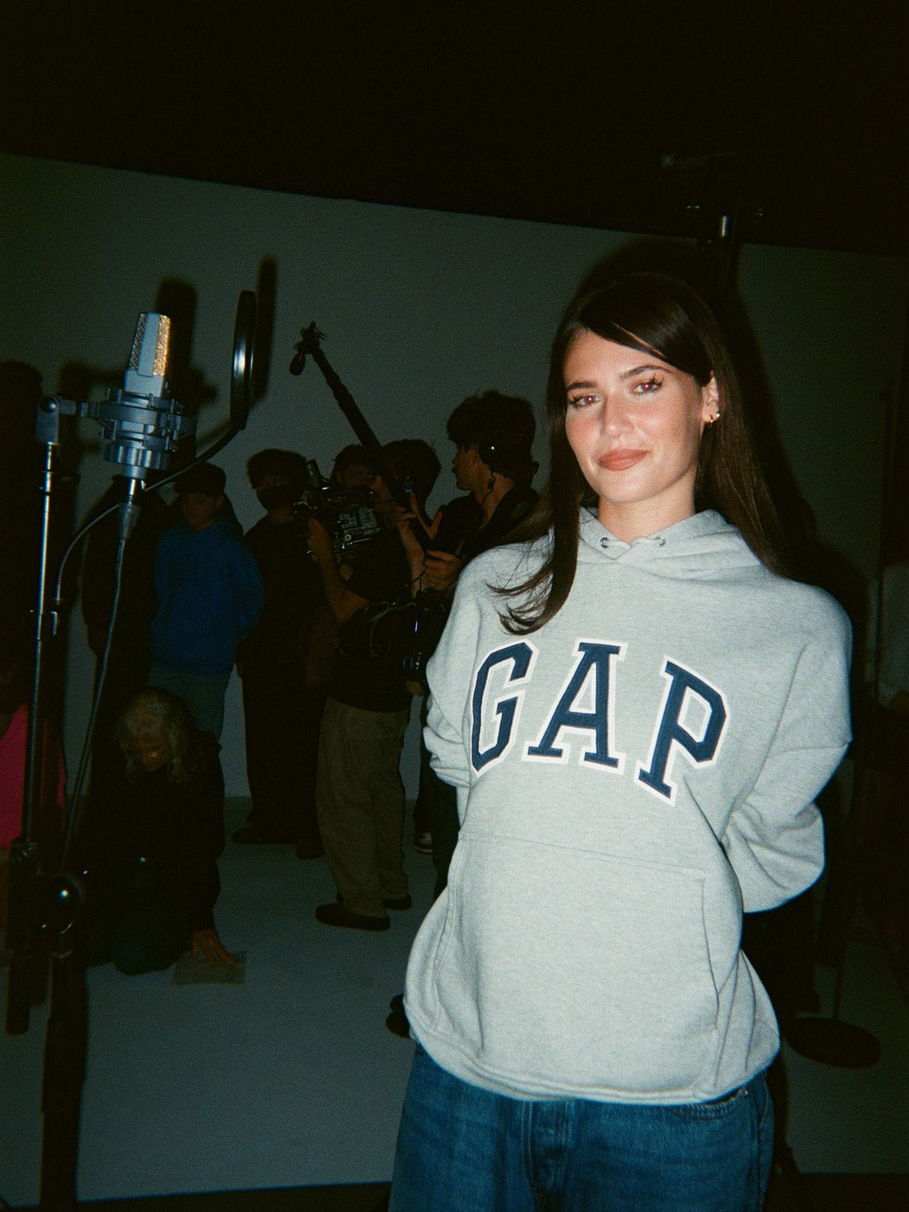Gap VintageSoft hoodie met booglogo