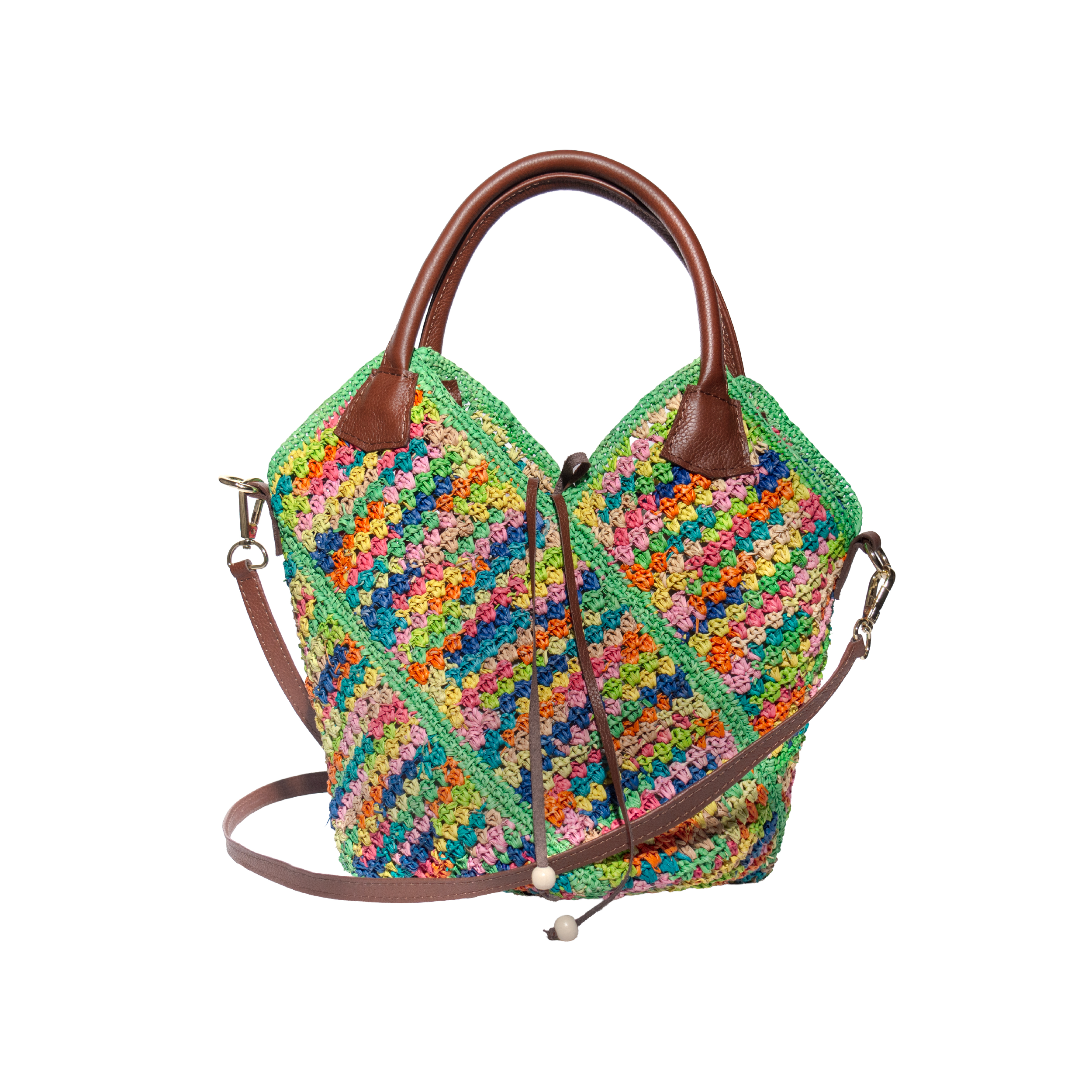 Mini sac multicolore La Aventurera