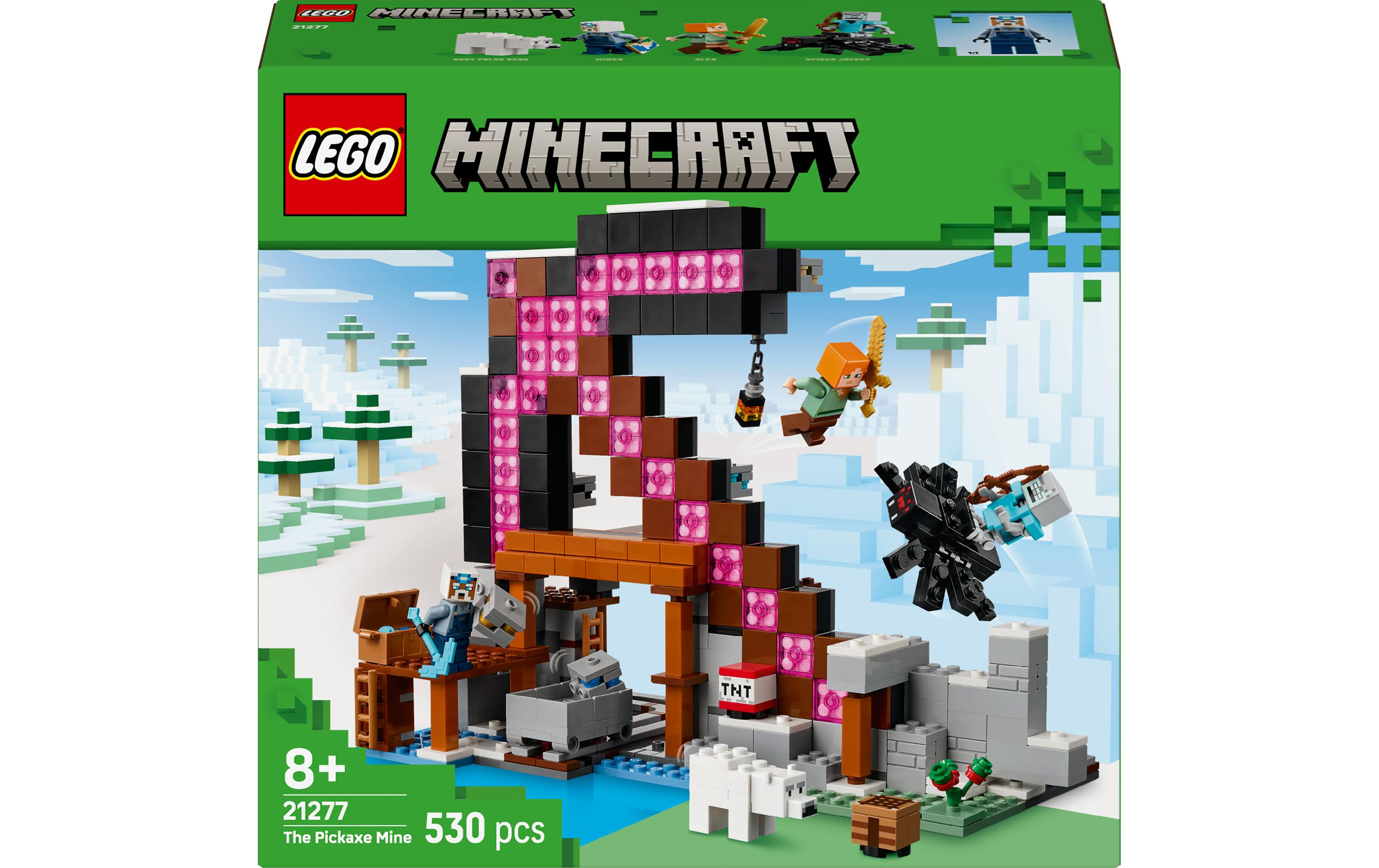 Minecraft Die Spitzhackenmine 21277Spielset mit Spitzhackenmine