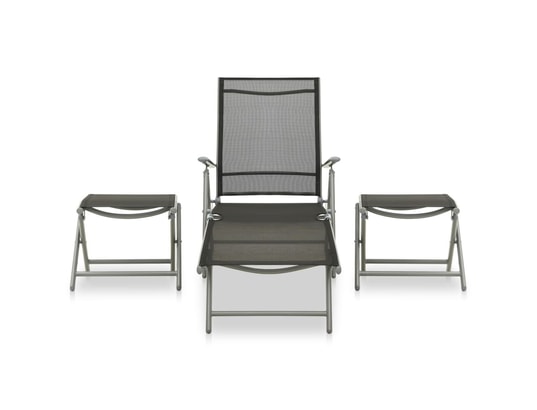 LES TENDANCES - Salon extérieur Salon de jardin-gris-1 place-178x61.5x60-299659