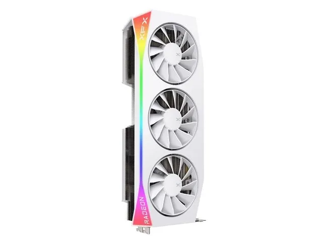 XFX Mercury Radeon RX 9070XT OC - Gaming Edition - grafikkort - Radeon RX 9070 XT - 16 GB GDDR6 - PCI Express 5.0 - 3 x DisplayPort, HDMI - hvid