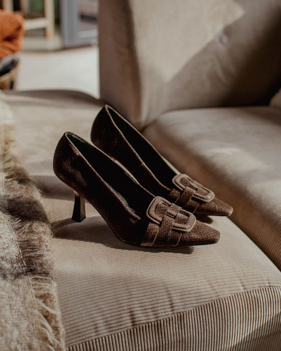 Zinda 1901 Donkerbruin Damesloafers