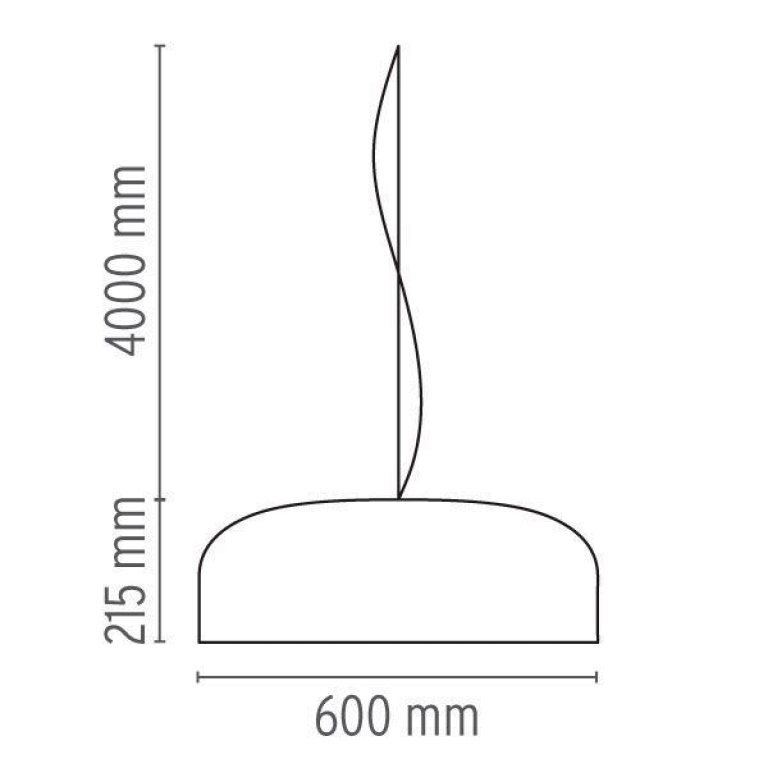 Flos Smithfield S hanglamp Ø60 wit