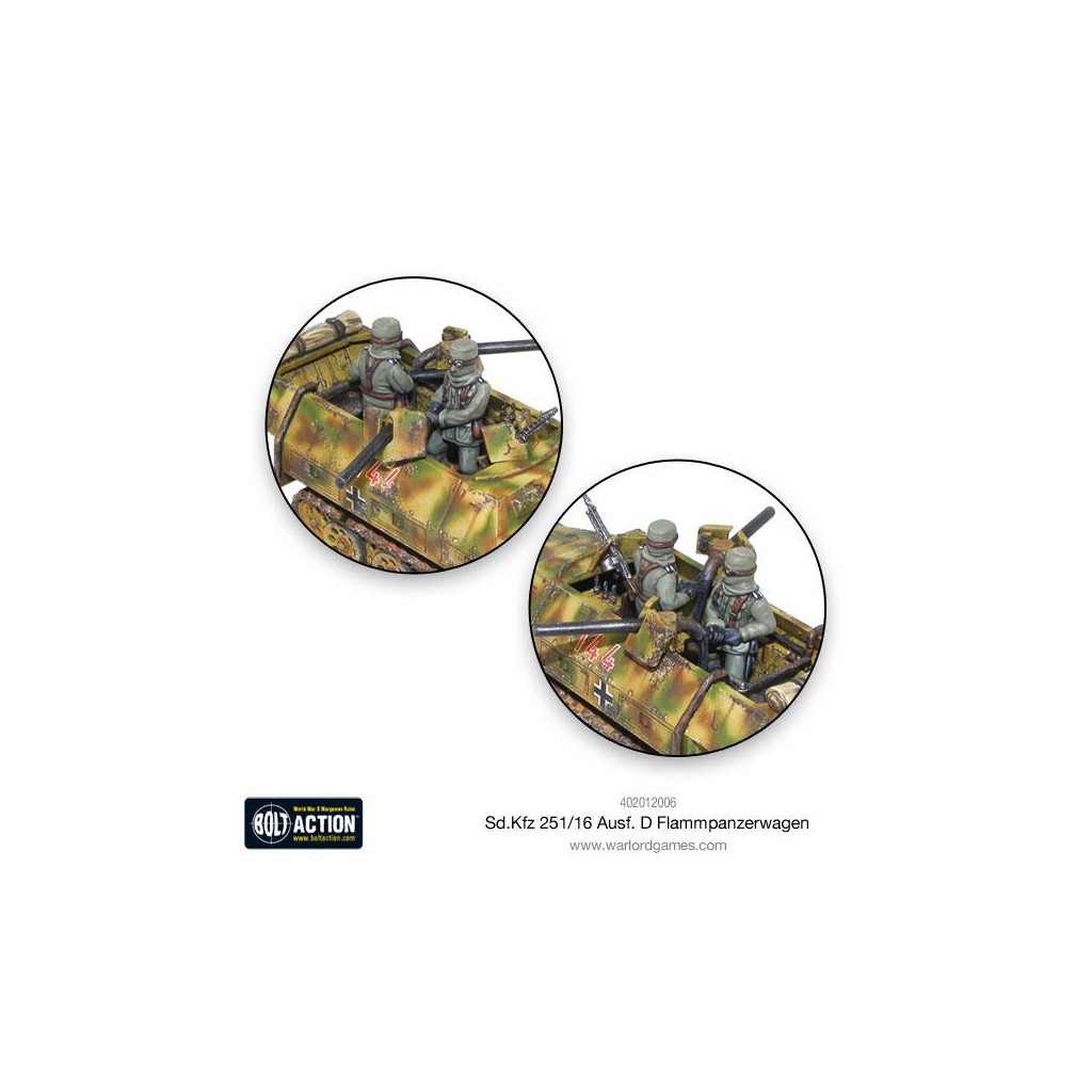 Bolt Action - Sd.Kfz 251/16 Ausf D Flammenpanzerwagen