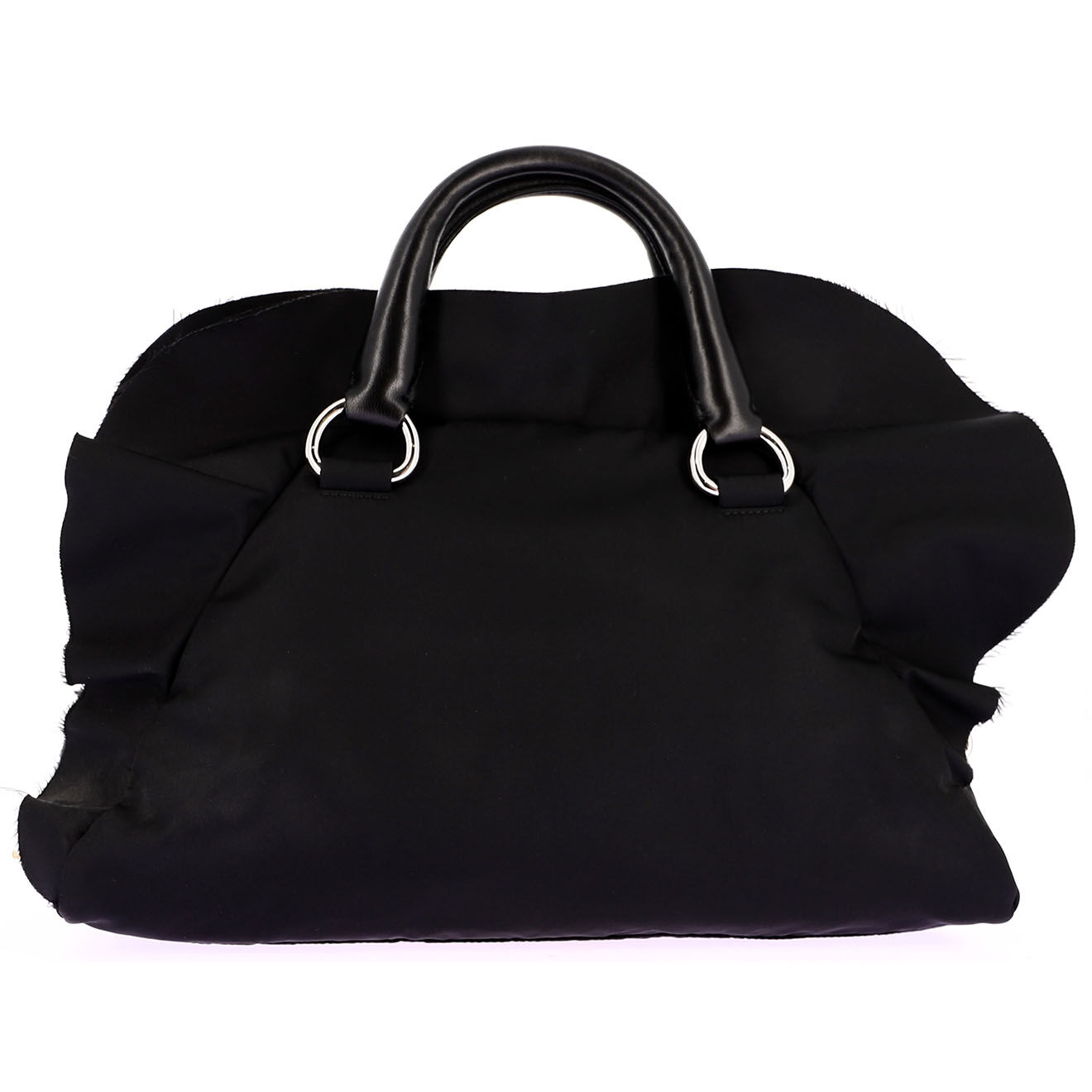 Prada Sac à main en Toile noir - Très bon état - Longueur 34 cm