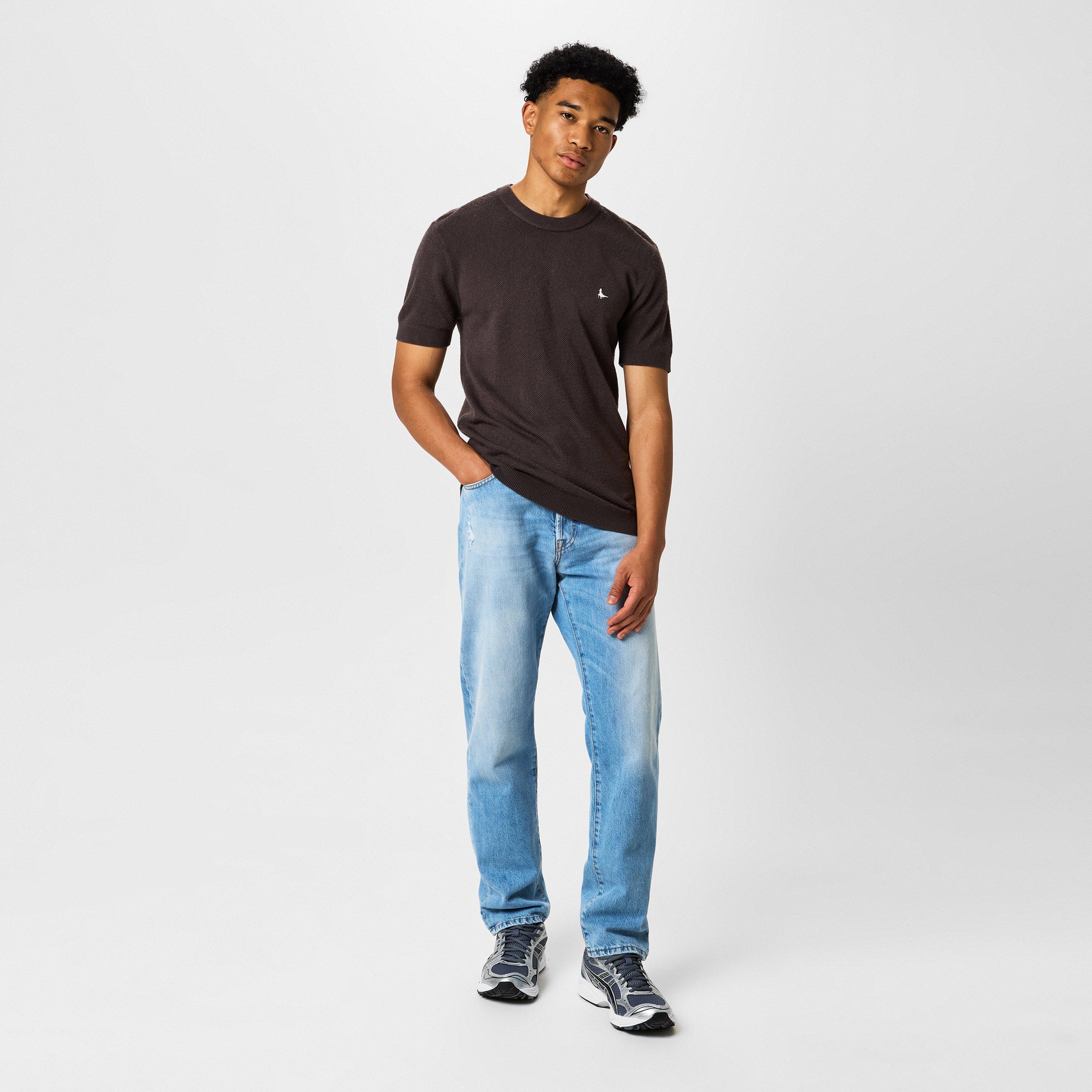 Jack Wills JW Knitted T Shirt Mens