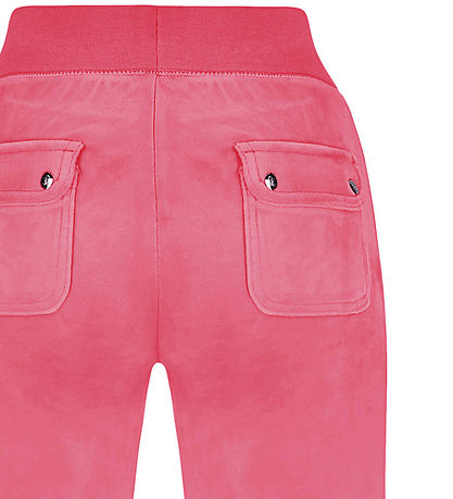 Juicy Couture Velourbukser - Del Ray - Hot Pink