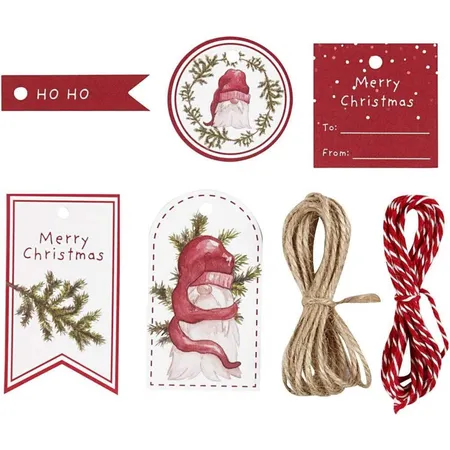 Creative Company Geschenkanhänger Sortiment Merry Christmas