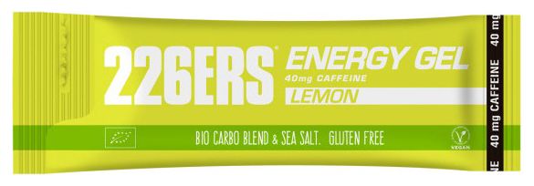 Gel énergétique 226ERS Bio Energy Gel Citron - 40g