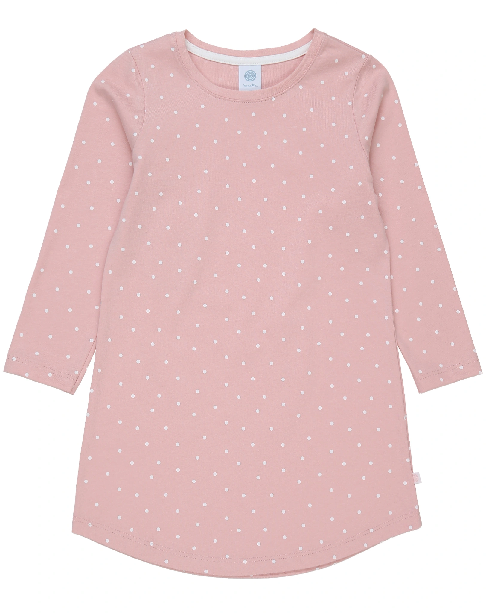 Nachthemd WHITE DOTS in rosa