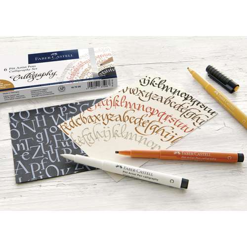 FABER-CASTELL Tuschestift Pitt Artist Pen Calligraphy-Sets